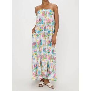 chinese dress ladies Juliet Maxi Dress, in Mimosa Floral Taffeta | Show Me Your Mumu